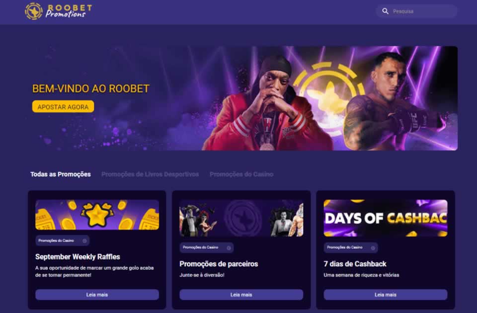 Bets com bonus de cadastro